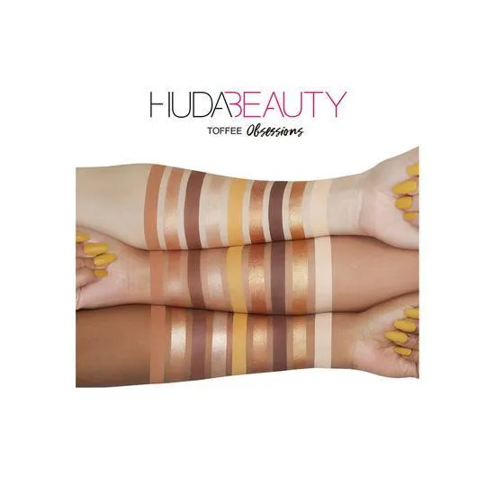 Huda Beauty Brown Obsessions Eyeshadow Palette Toffee