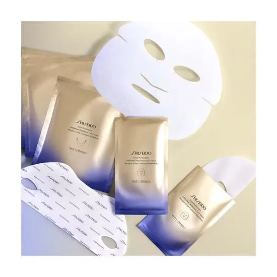 Shiseido Vital Perfection LiftDefine Radiance Face Mask x 6
