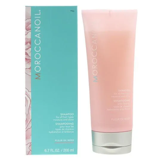 Moroccanoil Moisture & Shine Shampoo Fleur De Rose 200ml