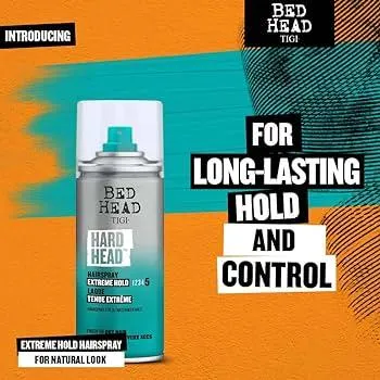 TIGI Bed Head Hard Head Hairspray For Extra Strong Hold 385ml