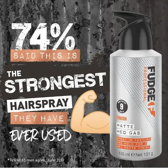 Fudge Professional Styling Matte Hed Gas Spray 150ml