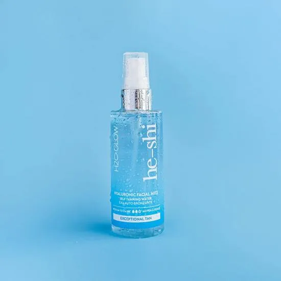 He-Shi H2o Glow Hyaluronic Facial Mist Medium to Dark