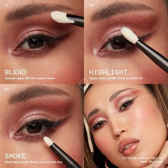 NYX Professional Makeup Ultimate Shadow Palette Warm Neutrals