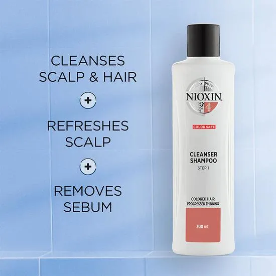 Nioxin System 4 Cleanser Shampoo 300ml