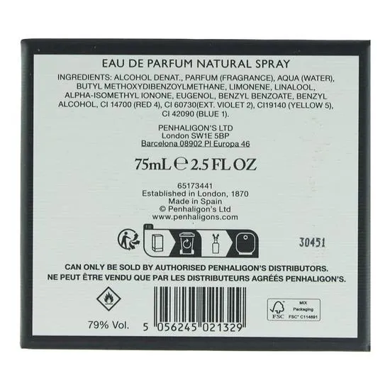 Penhaligons Terrible Teddy Eau De Parfum 75ml