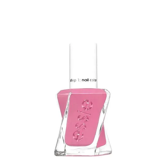 essie Gel Couture 345 Bubbles Only Dark Red