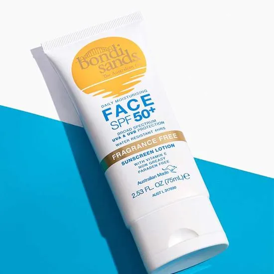 Bondi Sands Face Sunscreen Lotion SPF 50+ 75ml
