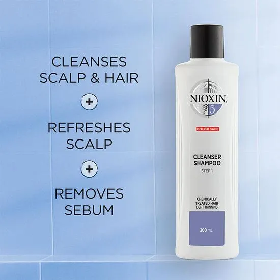 Nioxin System 5 Cleanser Shampoo 300ml