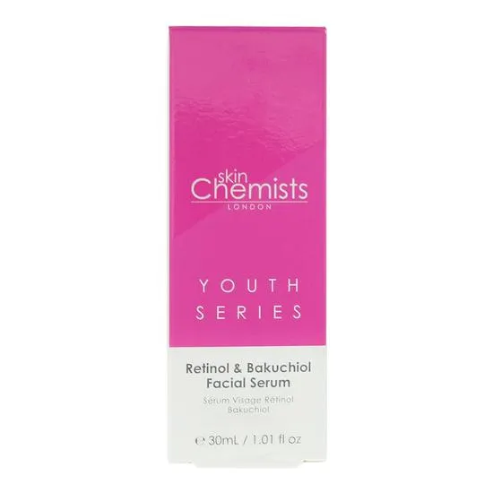 skinChemists Youth Series Retinol & Bakuchiol Facial Serum 30ml