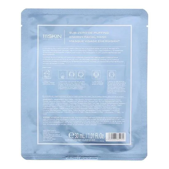 111SKIN Sub-Zero De-Puffing Facial Mask 1 Mask