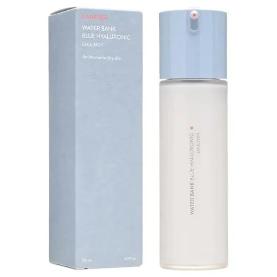 Laneige Water Bank Blue Hyaluronic Emulsion Combination to Oily Skin