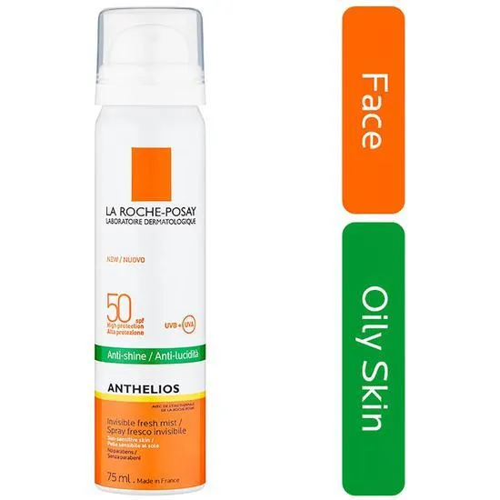 La Roche-Posay Anthelios Invisible Anti-Shine Face Mist SPF 50+ 75ml