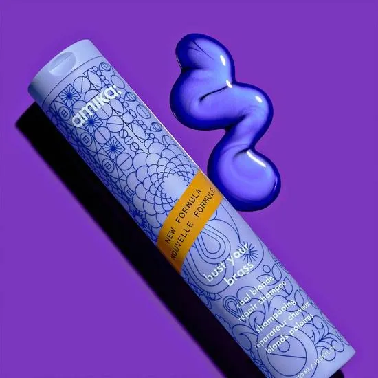 Amika Bust Your Brass Cool Blonde Shampoo 275ml