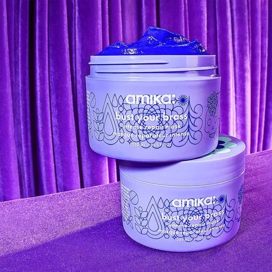 Amika Bust Your Brass Intense Repair Hair Mask 100ml