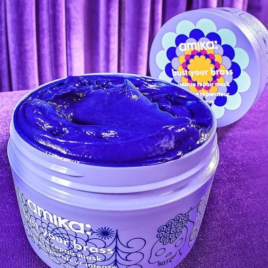 Amika Bust Your Brass Intense Repair Hair Mask 100ml