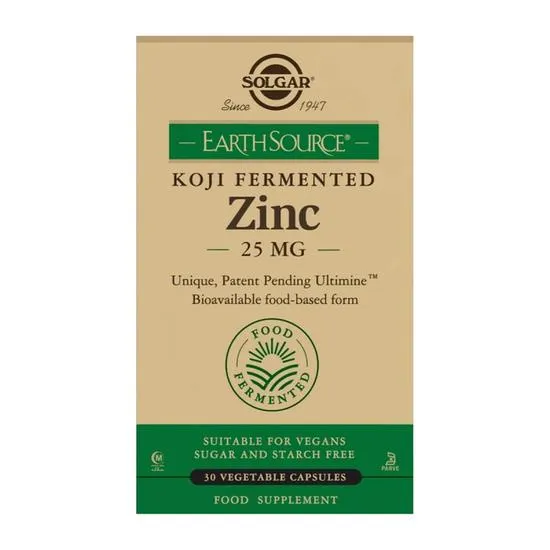 Solgar EarthSource Food-Fermented Koji Zinc