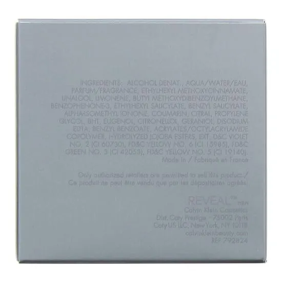 Calvin Klein Reveal For Men Eau De Toilette 30ml