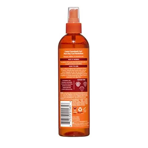 Cantu For Natural Hair Comeback Curl Next Day Curl Revitalizer