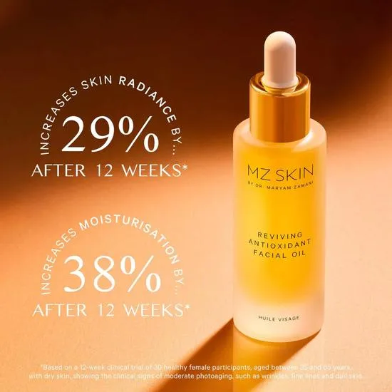 MZ Skin Reviving Antioxidant Facial Oil 30ml