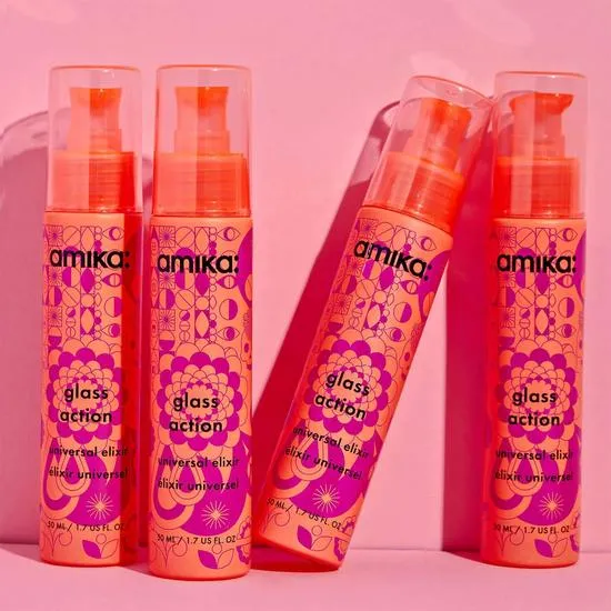 Amika Glass Action Hydrating Hair Oil Universal Elixir 50ml