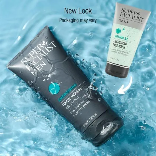 Super Facialist Energising Face Wash For Men 150ml