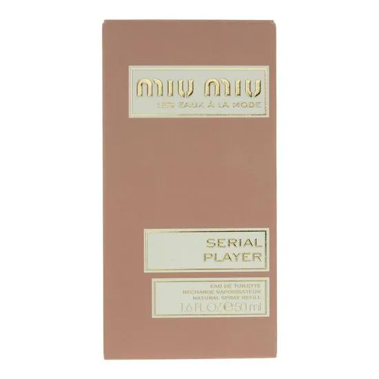Miu Miu Serial Player Eau De Toilette 50ml
