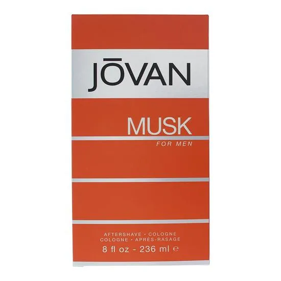 Jovan Musk For Men Aftershave Cologne Splash 236ml