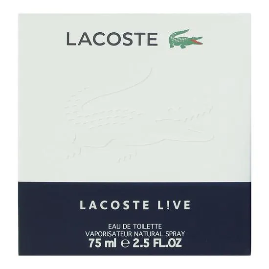 Lacoste Live Eau De Toilette 75ml