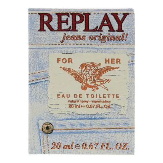 Replay Jeans Original Eau De Toilette 20ml
