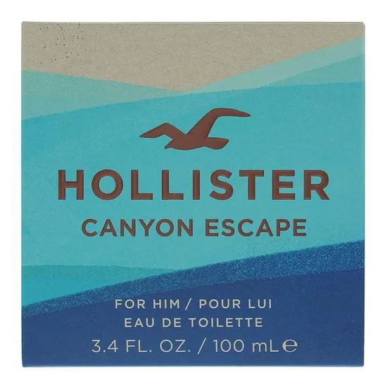 Hollister Canyon Escape For Him Eau De Toilette 100ml