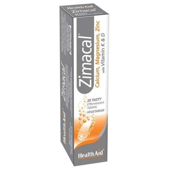 Health Aid Zimacal Effervescent Tablets 20 Tablets