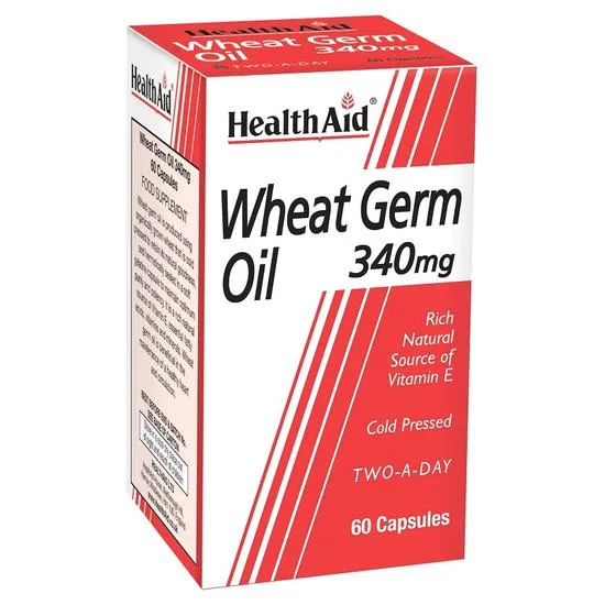 Health Aid Wheat Germ Oil 340mg Capsules 60 Capsules