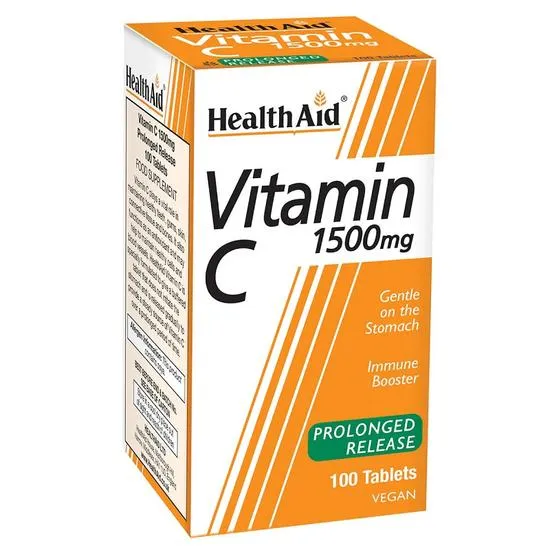 Health Aid Vitamin C 1500mg Prolonged Release Tablets 30 Tablets