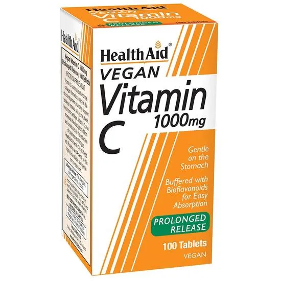 Health Aid Vitamin C 1000mg Prolonged Release Tablets 30 Tablets