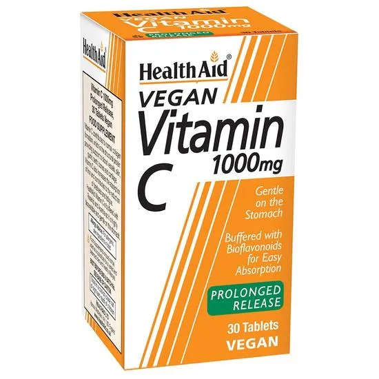 Health Aid Vitamin C 1000mg Prolonged Release Tablets 30 Tablets