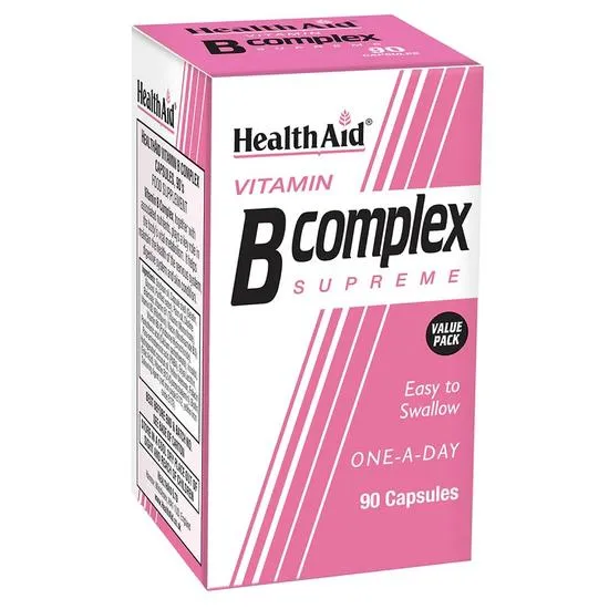 Health Aid Vitamin B Complex Supreme 30 Capsules