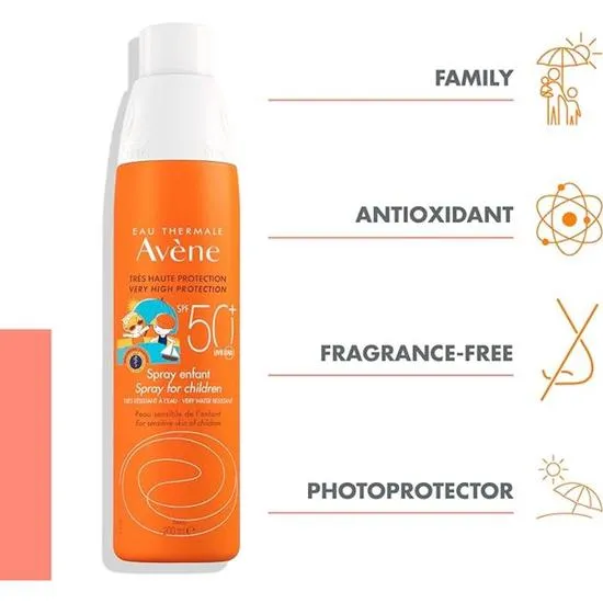 Avène Very High Protection Spray For Children SPF 50 200ml
