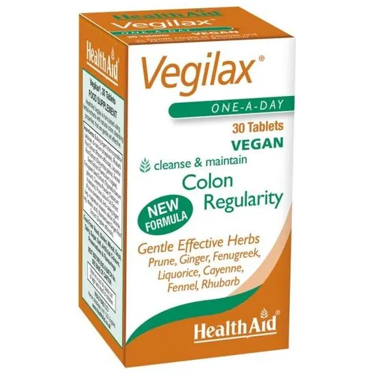 Health Aid Vegilax Tablets 30 Tablets