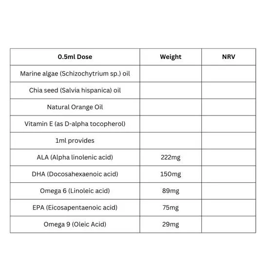 Viridian Vegan EPA & DHA Oil 30ml