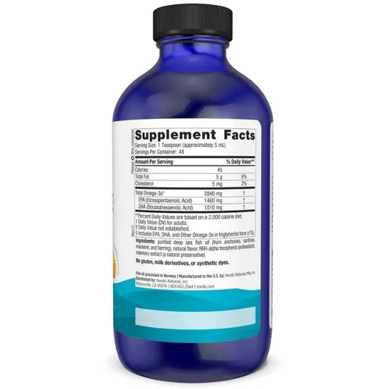 Nordic Naturals Ultimate Omega 2840mg Lemon 119ml