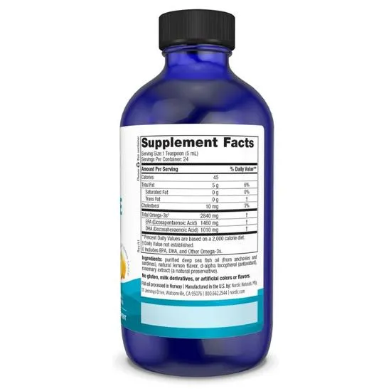 Nordic Naturals Ultimate Omega 2840mg Lemon 119ml