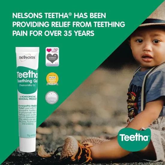 Nelsons Teetha Gel 15g
