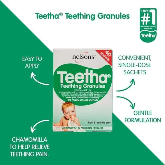Nelsons Teetha Granules Sachets 24 Sachets