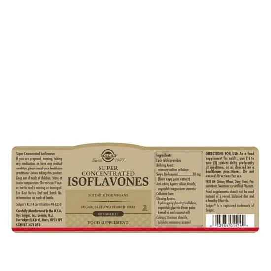 Solgar Super Concentrated Isoflavones 60