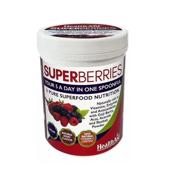 Health Aid Super Berries Powder 180g