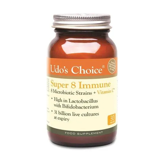 Udo's Choice Super 8 Immune Vegicaps 30 Vegicaps