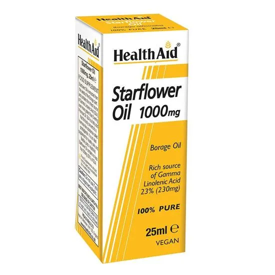 Health Aid StarFlower Oil 1000mg 25ml