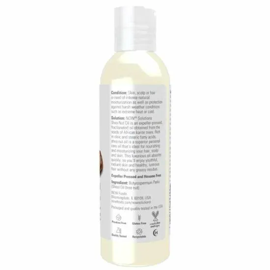 NOW Foods Shea Nut Oil Liquid 473ml