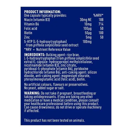 Higher Nature Serotone 5-HTP 100mg Vegetable Capsules 30 Capsules