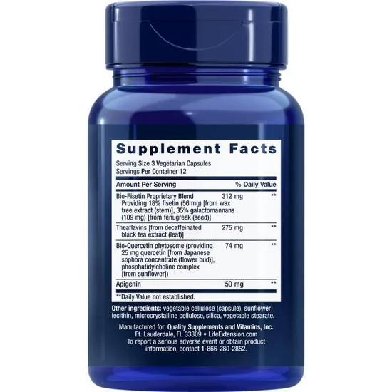 Life Extension Senolytic Activator Vegicaps 36 Vegicaps